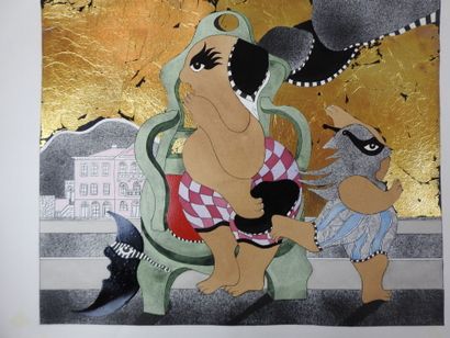 David FARSI (born 1953). Confidences. Mixed...