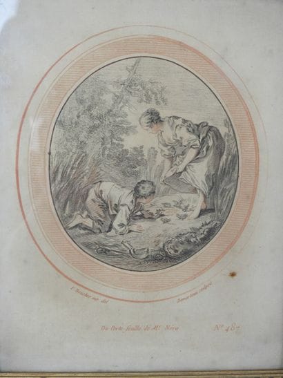 François BOUCHER (1703-1770), d'après : Les...