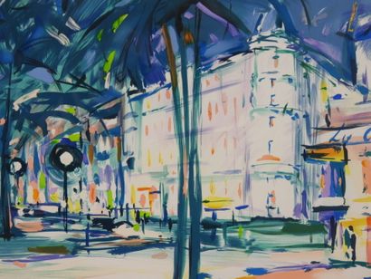 Pierre BELLIER (born 1936): La croisette....