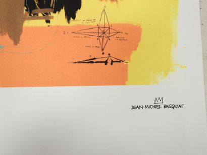 Jean-Michel BASQUIAT (1960 - 1988) d'après....