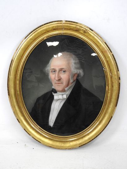 Ecole FRANCAISE du XIXème siècle. Portrait...