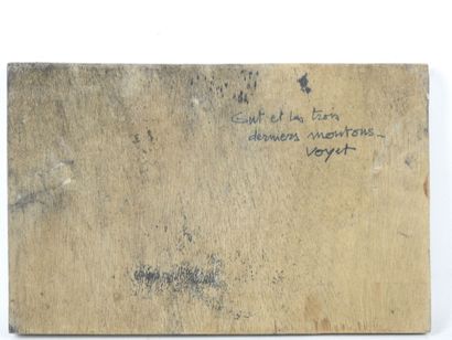 Jacques VOYET (1927-2010). Gut et les trois...