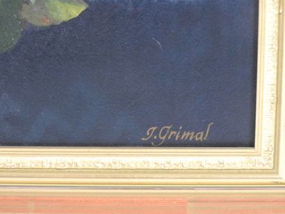Jean GRIMAL (1942-1998) : Nature morte à...