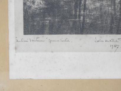 Alexandre Félix LELEU (1871-1937). Matinée...