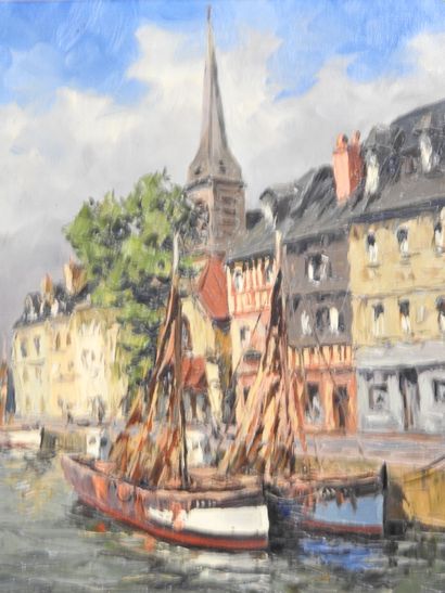 Adrien DE CHANTELOUP (1907-1988). Voiliers...