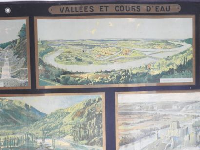 CARTE SCOLAIRE - Vallées et cours d'eau....