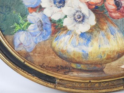 Paul de LAPPARENT (1869- ?). Bunch of flowers....