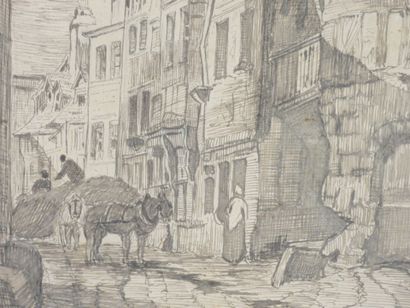 Stavros HOMERE (XIX-XX): Craftsmen. Print....