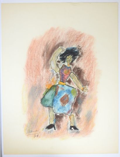 Roland CHANCO (1914-2017): La Petite Fille....
