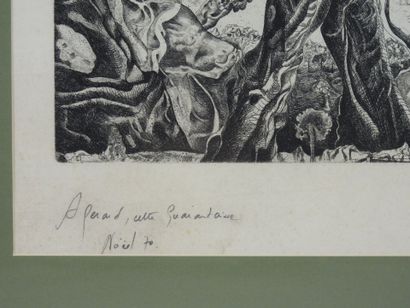 Yves MILET-DESFOUGÈRES (1934-2022) : Paysage...