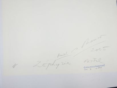 Roland CHANCO (1914-2017): Zéphyrin. Dessin...