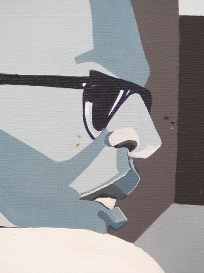 Sarah WIAME (XXe) : Homme dans la ville....