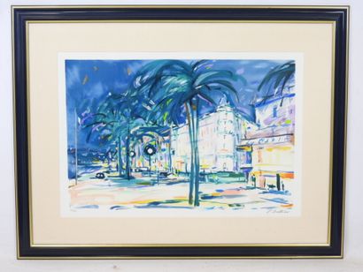 Pierre BELLIER (born 1936): La croisette....