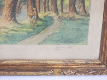 Francis ROTH (1883-1932) : Paysages. Deux...