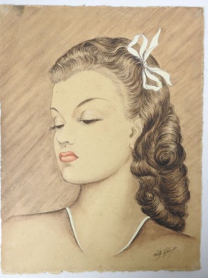 ALBUM comprenant environ 25 gravures, dessins...