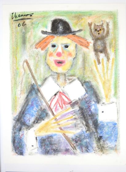 Roland CHANCO (1914-2017): Tito et sa peluche....