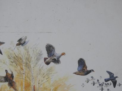 François LEBERT (1948), after. Hunting scene...