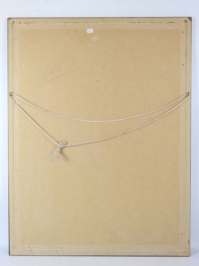 Claude WEISBUCH (1927-2014) : Le violoncelliste....