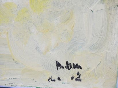 Wassily KANDINSKY (1866-1944), d'après. Jaune-Rouge-Bleu....