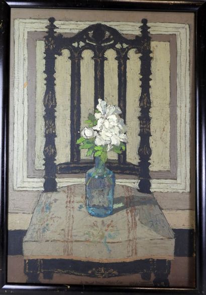 Eugène R. WITTEN (1920-2004) : Nature morte...