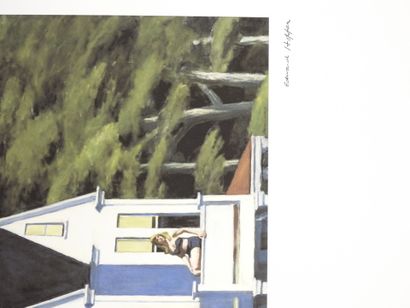 Edward HOPPER (1882 - 1967) d'après. Bain...