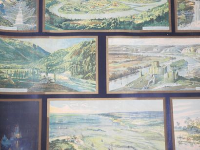CARTE SCOLAIRE - Vallées et cours d'eau....
