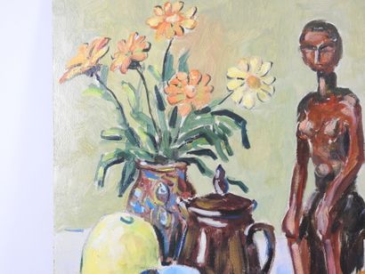 Christian XAPELLA (1927 - 2021): Still life...