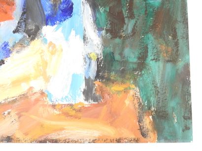 Roland CHANCO (1914-2017): Dégustation. Huile...