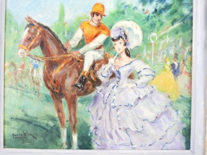 Marcel BLOCH (1882-1966): Élégante and the...