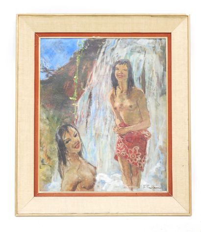 Fabien FABIANO (1882-1962) : Tahitiennes...