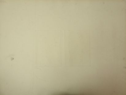 20th century school. Surrealist scenes. Engravings....