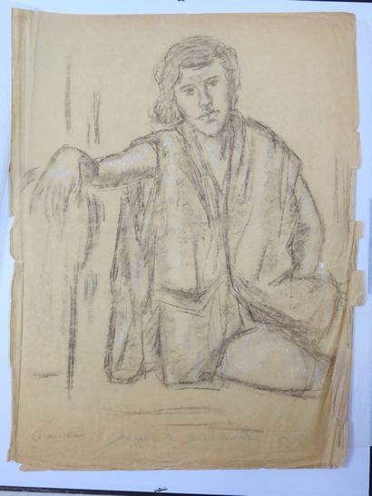 Roland CHANCO (1914-2017): Portrait d'Anyck....
