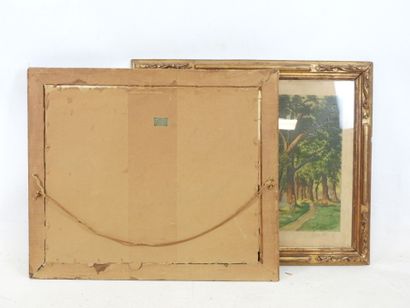 Francis ROTH (1883-1932) : Paysages. Deux...