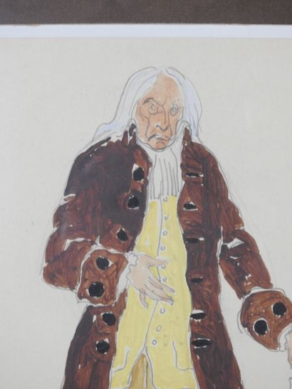 Louis VALDO-BARBEY (1883-1965). Gregorio...