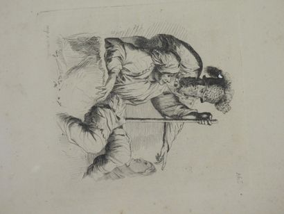 IMPRIMERIE QUANTIN: Eight engravings including...