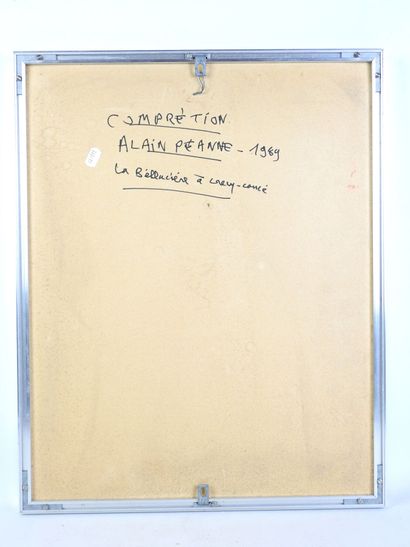Alain PEANNE (né en 1945): Compression sous...