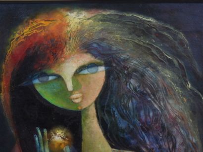 René MARGOTTON (1915-2009) : Éclosion merveille...