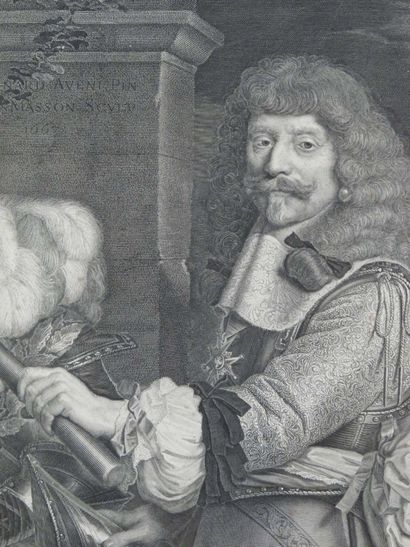 Antoine MASSON (1636 - 1700) : Portrait de...