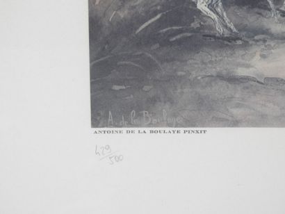 Antoine de LA BOULAYE (1951) after. Pique'avant...