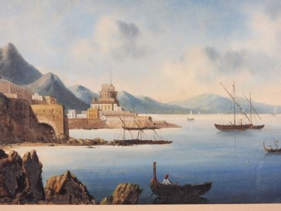 ITALIAN SCHOOL, 19th century: Neapolitan...