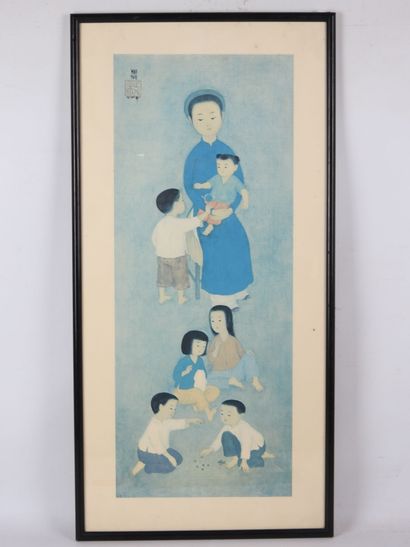 Trung Thu MAI (1906-1980), d'après. Scènes...