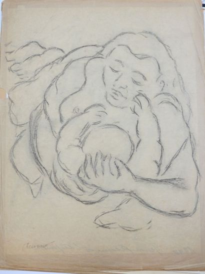 Roland CHANCO (1914-2017): Jeune Femme à...