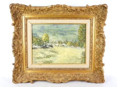 Philippe BERGERAT (born 1926): View of the...