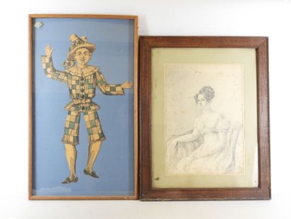 19th century SWISS SCHOOL: Portrait of a...