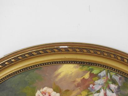 Louis LARTIGAU (Late XIX-XX). Bouquet of...