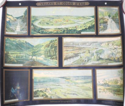 CARTE SCOLAIRE - Vallées et cours d'eau....