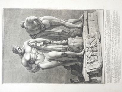 Giuseppe VASI (1710-1782), d'après. L'Hercule...