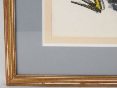 20th century school. Abstract composition....