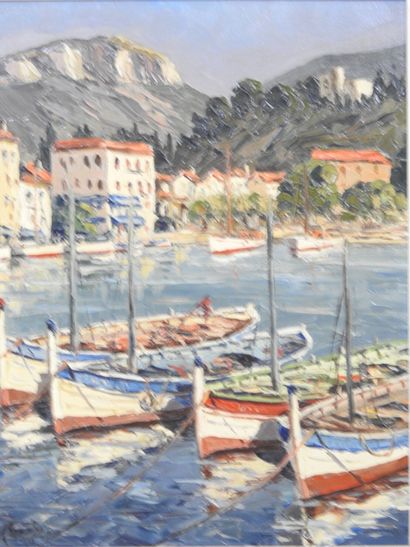 Adrien DE CHANTELOUP (1907-1988). Voiliers...