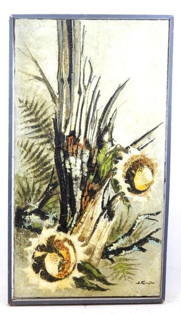 Jacques GOUPIL (1934-2021) : Tournesols sauvages....
